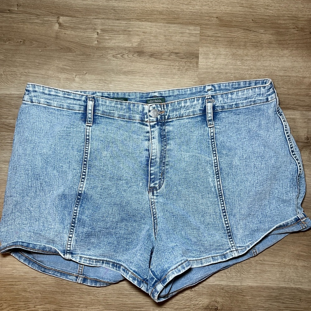 Denim Blue Women's Shorts